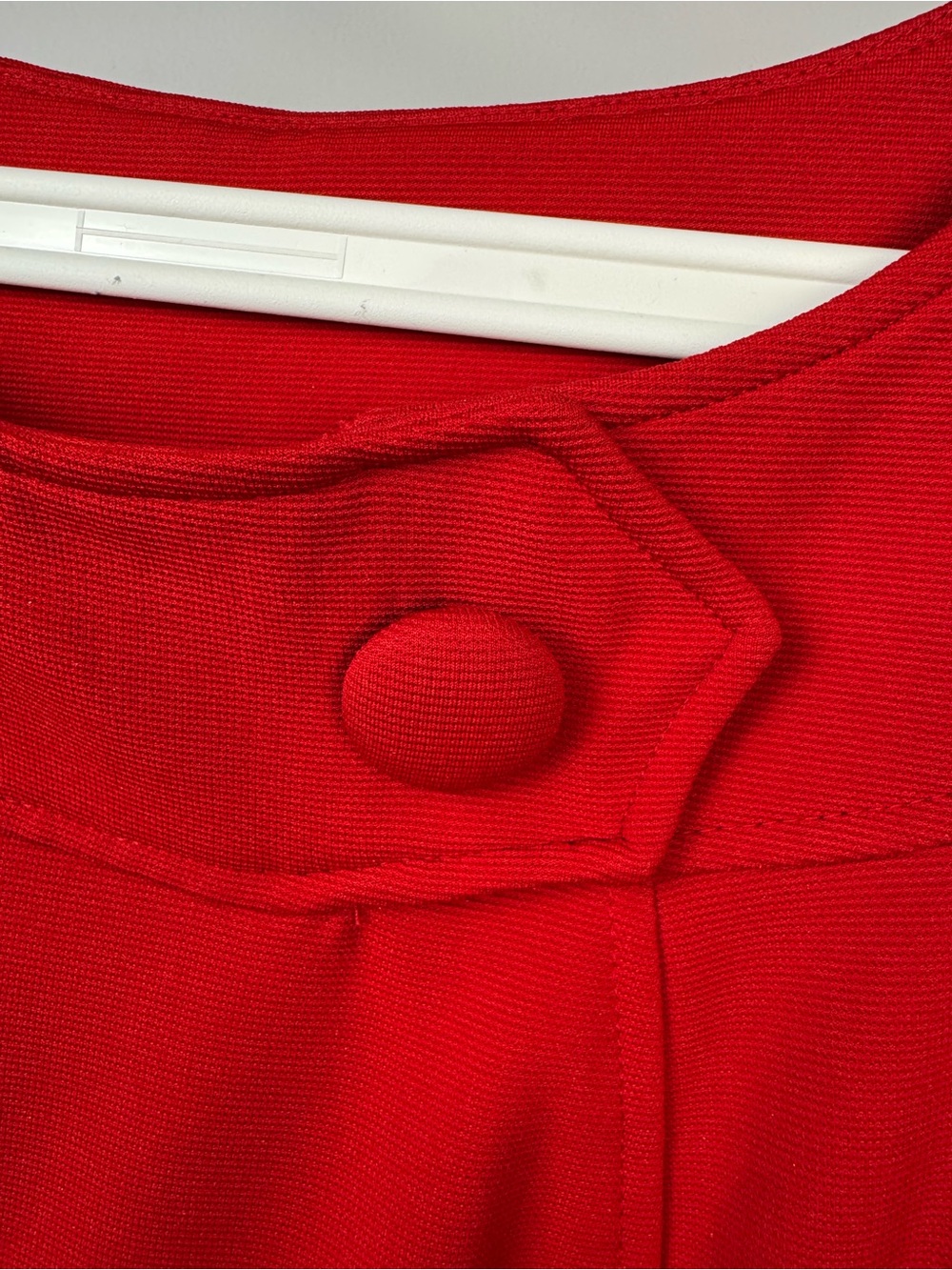 Red Madison Leigh Sheath Dress Size 8 Elegant Cocktail Work Office - Picture 3 of 6